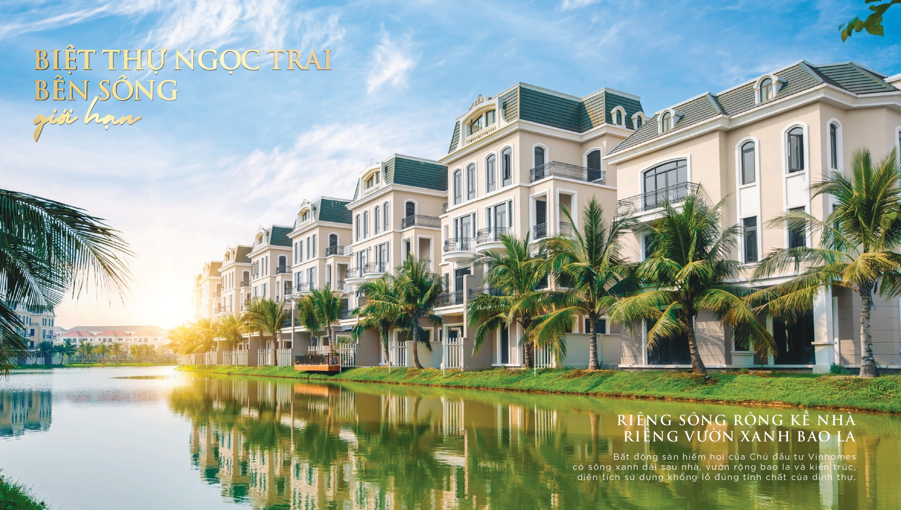 Biển hồ 18ha và cảnh quan nội khu Vinhomes Ocean Park 2