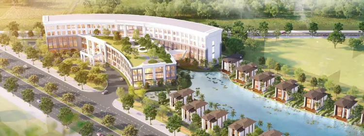Nội khu compound an ninh 3 lớp Vinhomes Ocean Park 3